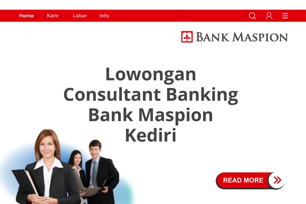 Lowongan Consultant Banking Bank Maspion Kediri