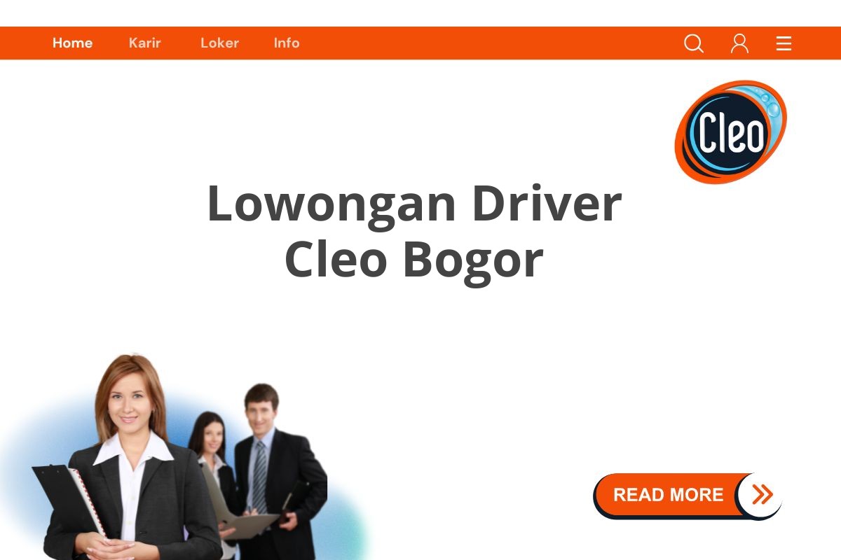 Lowongan Driver Cleo Bogor