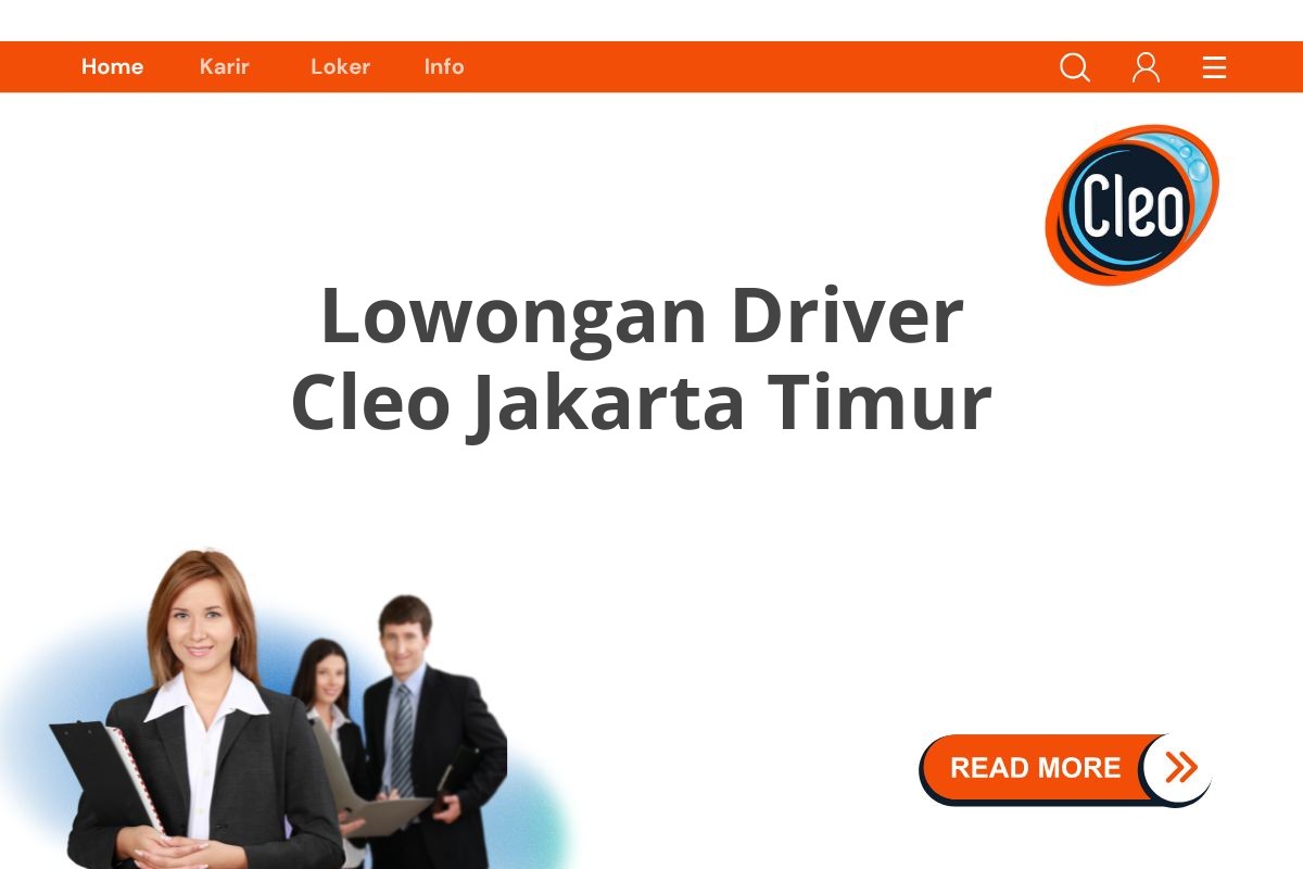 Lowongan Driver Cleo Jakarta Timur