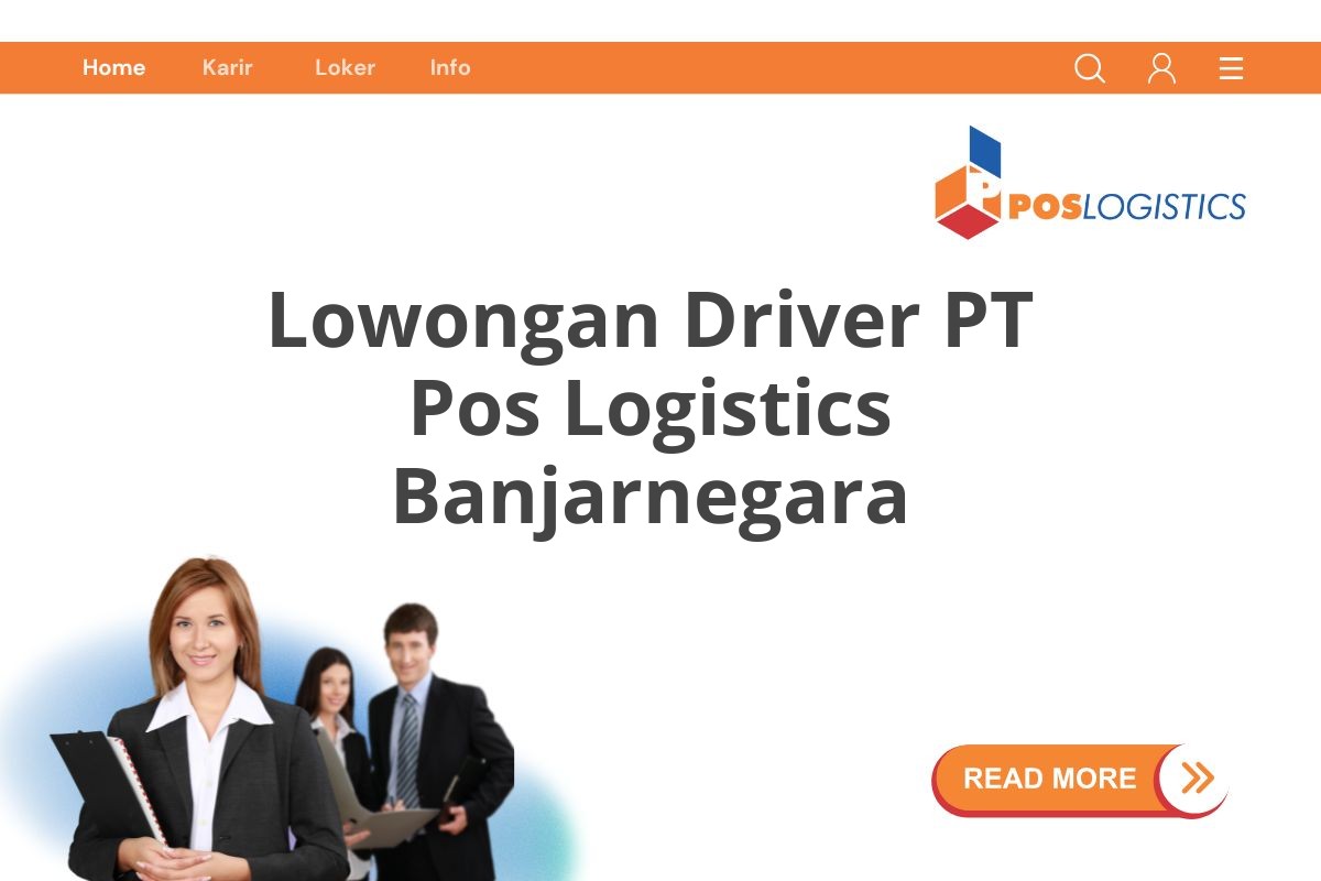 Lowongan Driver PT Pos Logistics Banjarnegara