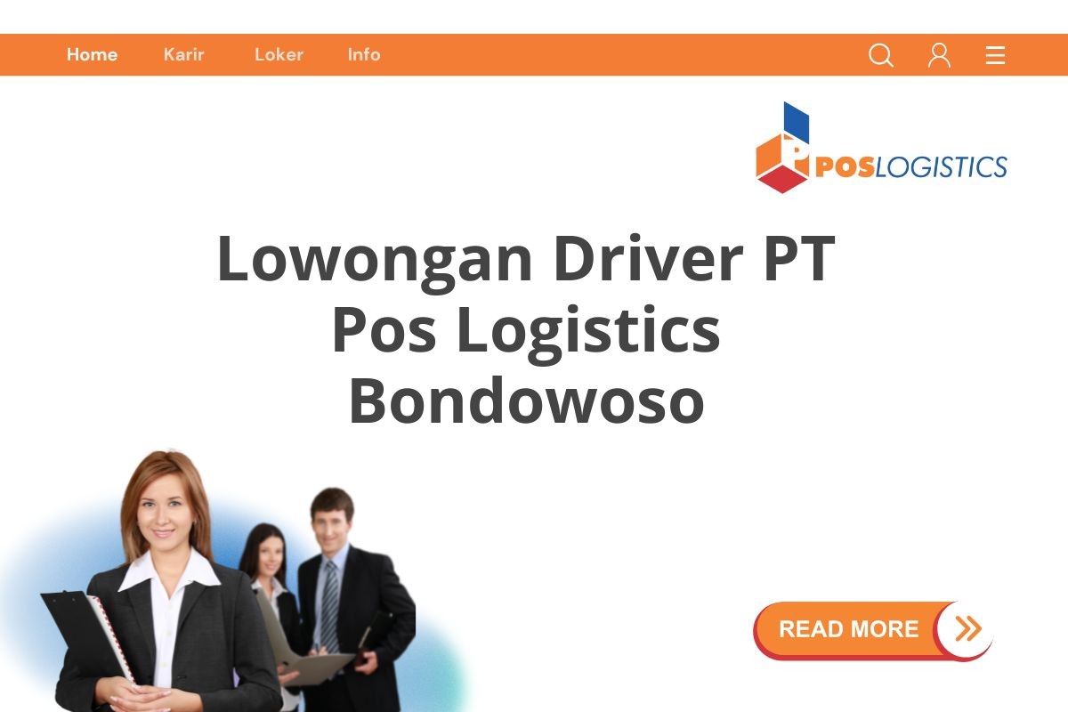 Lowongan Driver PT Pos Logistics Bondowoso