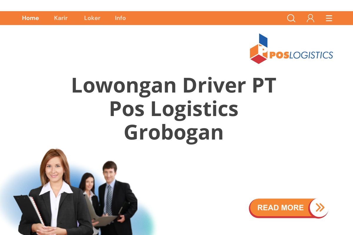 Lowongan Driver PT Pos Logistics Grobogan