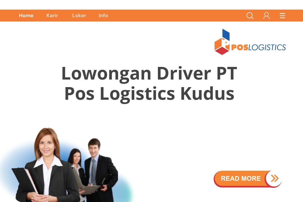 Lowongan Driver PT Pos Logistics Kudus