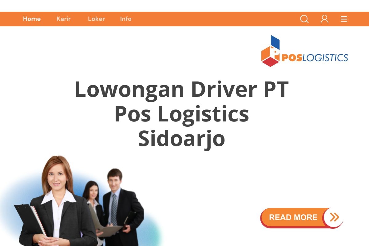 Lowongan Driver PT Pos Logistics Sidoarjo