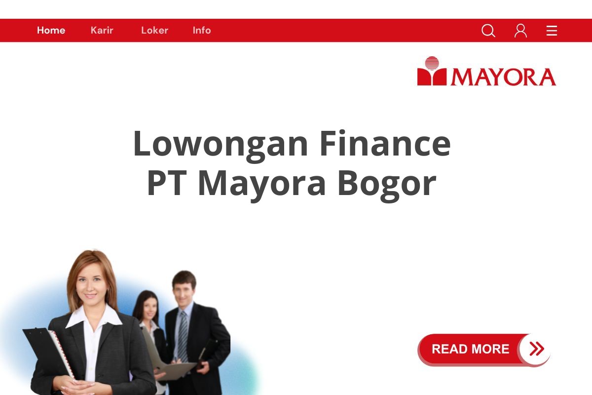 Lowongan Finance PT Mayora Bogor