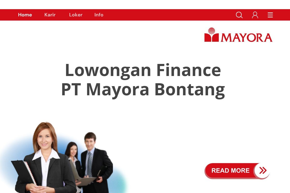 Lowongan Finance PT Mayora Bontang