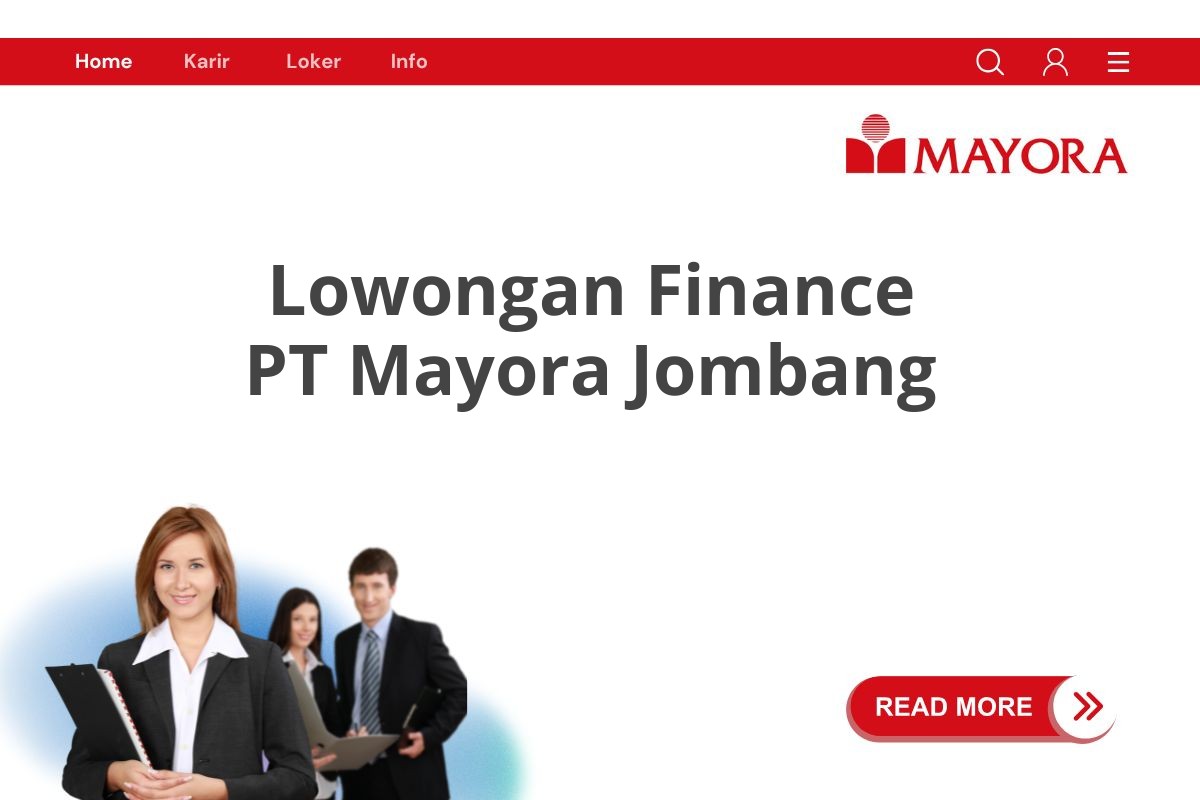 Lowongan Finance PT Mayora Jombang