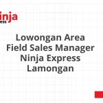 Lowongan Area Field Sales Manager Ninja Express Lamongan Tahun 2026 [Resmi]