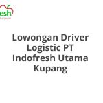 Lowongan Driver Logistic PT Indofresh Utama Kupang Tahun 2026 [Resmi]