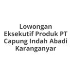 Lowongan Eksekutif Produk PT Capung Indah Abadi Karanganyar Tahun 2026
