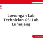 Lowongan Lab Technician GSI Lab Lumajang Tahun 2026 [Apply]