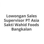 Lowongan Sales Supervisor PT Asia Sakti Wahid Foods Bangkalan Tahun 2026 [Resmi]