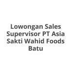 Lowongan Sales Supervisor PT Asia Sakti Wahid Foods Batu Tahun 2026 [Resmi]
