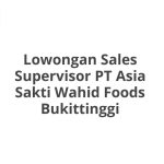 Lowongan Sales Supervisor PT Asia Sakti Wahid Foods Bukittinggi Terbaru 2026