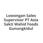 Lowongan Sales Supervisor PT Asia Sakti Wahid Foods Gunungkidul Terbaru 2026
