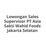 Lowongan Sales Supervisor PT Asia Sakti Wahid Foods Jakarta Selatan Tahun 2026 [Apply]