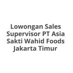 Lowongan Sales Supervisor PT Asia Sakti Wahid Foods Jakarta Timur Tahun 2026 [Apply]