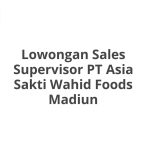 Lowongan Sales Supervisor PT Asia Sakti Wahid Foods Madiun Tahun 2026 [Cepat]