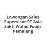 Lowongan Sales Supervisor PT Asia Sakti Wahid Foods Pemalang Tahun 2026 [Apply]