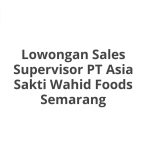 Lowongan Sales Supervisor PT Asia Sakti Wahid Foods Semarang Tahun 2026 [Resmi]