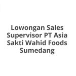 Lowongan Sales Supervisor PT Asia Sakti Wahid Foods Sumedang Terbaru 2026
