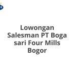 Lowongan Salesman PT Boga sari Four Mills Bogor Terbaru 2026
