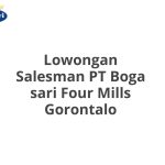 Lowongan Salesman PT Boga sari Four Mills Gorontalo Tahun 2026