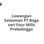 Lowongan Salesman PT Boga sari Four Mills Probolinggo Tahun 2026 [Update]