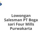 Lowongan Salesman PT Boga sari Four Mills Purwakarta Terbaru 2026