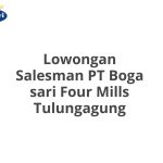 Lowongan Salesman PT Boga sari Four Mills Tulungagung Tahun 2026 [Resmi]