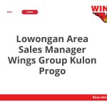 Lowongan Area Sales Manager Wings Group Kulon Progo Tahun 2026