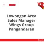 Lowongan Area Sales Manager Wings Group Pangandaran Tahun 2026 [Cepat]