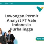 Lowongan Permit Analyst PT Vale Indonesia Purbalingga Tahun 2026