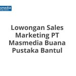 Lowongan Sales Marketing PT Masmedia Buana Pustaka Bantul Tahun Ini [Update]