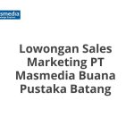 Lowongan Sales Marketing PT Masmedia Buana Pustaka Batang Tahun Ini [Update]