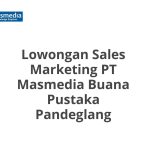 Lowongan Sales Marketing PT Masmedia Buana Pustaka Pandeglang Terbaru 2026